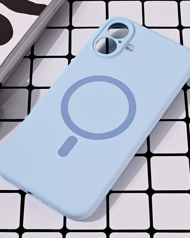 Torbica Magsafe Pure color za iPhone 16 Plus 6.7 svetlo plava