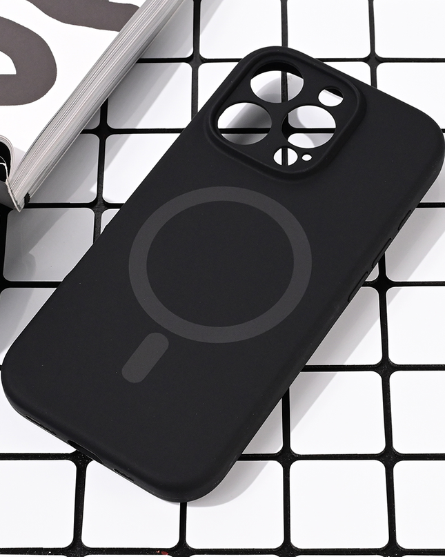 Torbica Magsafe Pure color za iPhone 16 Pro 6.3 crna
