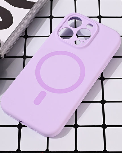 Torbica Magsafe Pure color za iPhone 16 Pro 6.3 lila