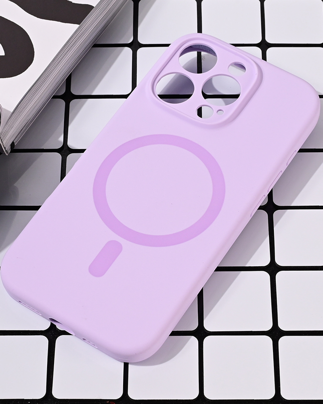 Torbica Magsafe Pure color za iPhone 16 Pro 6.3 lila