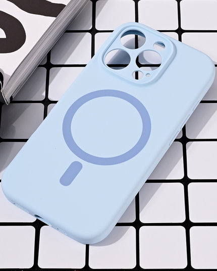 Torbica Magsafe Pure color za iPhone 16 Pro 6.3 svetlo plava