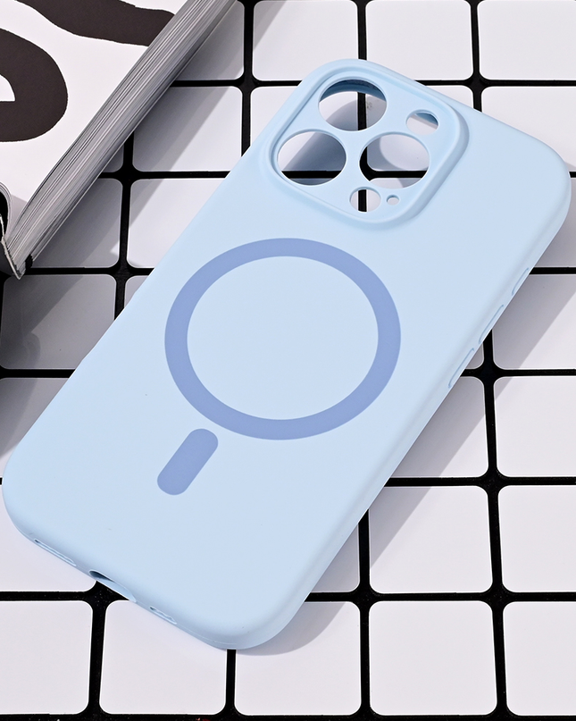 Torbica Magsafe Pure color za iPhone 16 Pro 6.3 svetlo plava