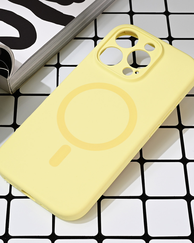 Torbica Magsafe Pure color za iPhone 16 Pro 6.3 zuta