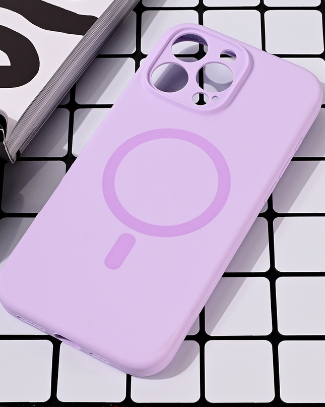 Torbica Magsafe Pure color za iPhone 16 Pro Max 6.9 lila