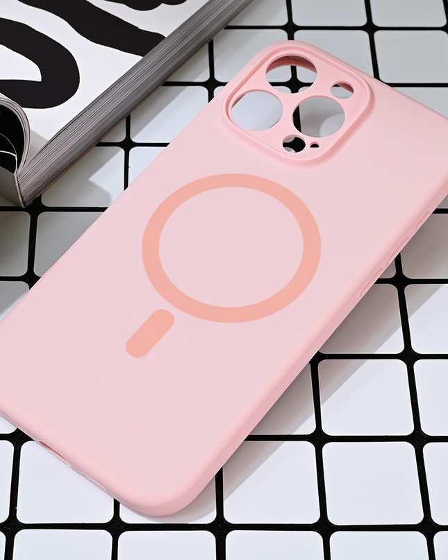 Torbica Magsafe Pure color za iPhone 16 Pro Max 6.9 roze