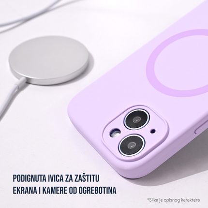 Torbica Magsafe Pure color za iPhone 16 Pro Max 6.9 roze