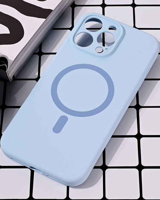 Torbica Magsafe Pure color za iPhone 16 Pro Max 6.9 svetlo plava