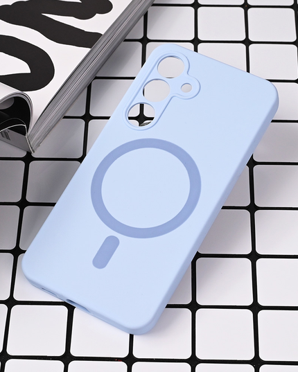 Torbica Magsafe Pure color za Samsung S921B Galaxy S24 svetlo plava