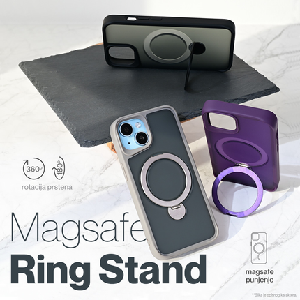 Torbica Magsafe Ring Stand za iPhone 16 Pro Max 6.9