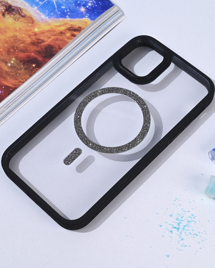 Torbica Magsafe shining za iPhone 11 6.1 crna