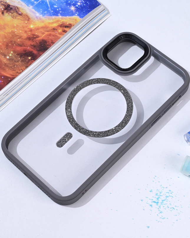 Torbica Magsafe shining za iPhone 11 6.1 siva