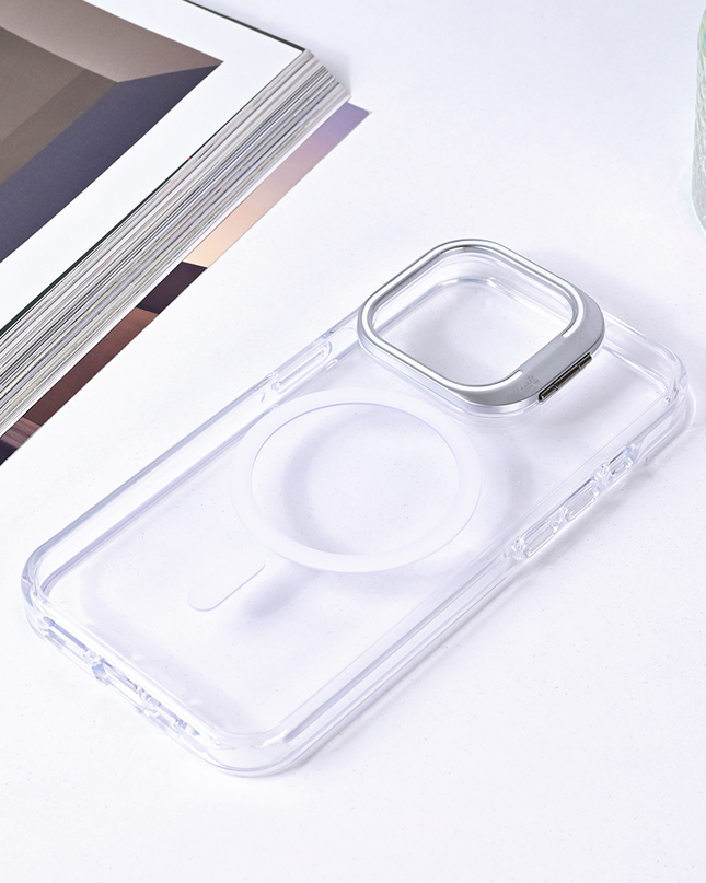 Torbica Magsafe transparent za iPhone 15 Pro 6.1 clear