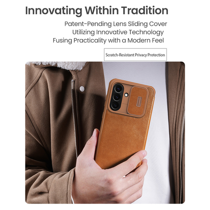 Torbica Nillkin Qin Pro za Samsung A566B Galaxy A56 5G crna