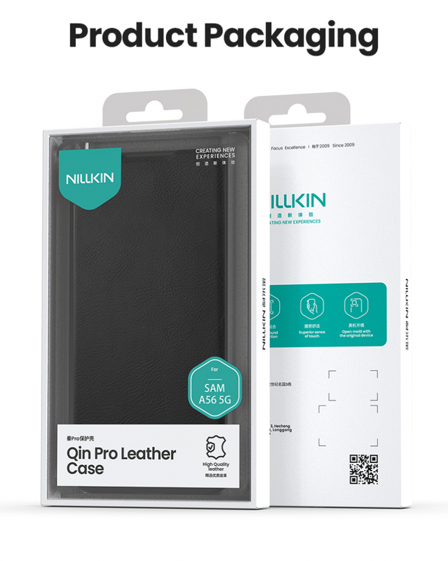 Torbica Nillkin Qin Pro za Samsung A566B Galaxy A56 5G crna