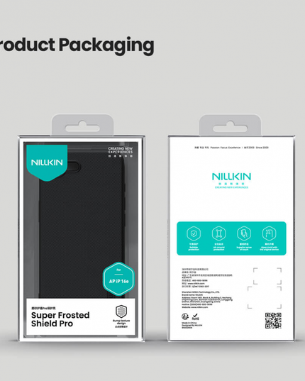 Torbica Nillkin Scrub Pro za iPhone 16e 6.1 crna