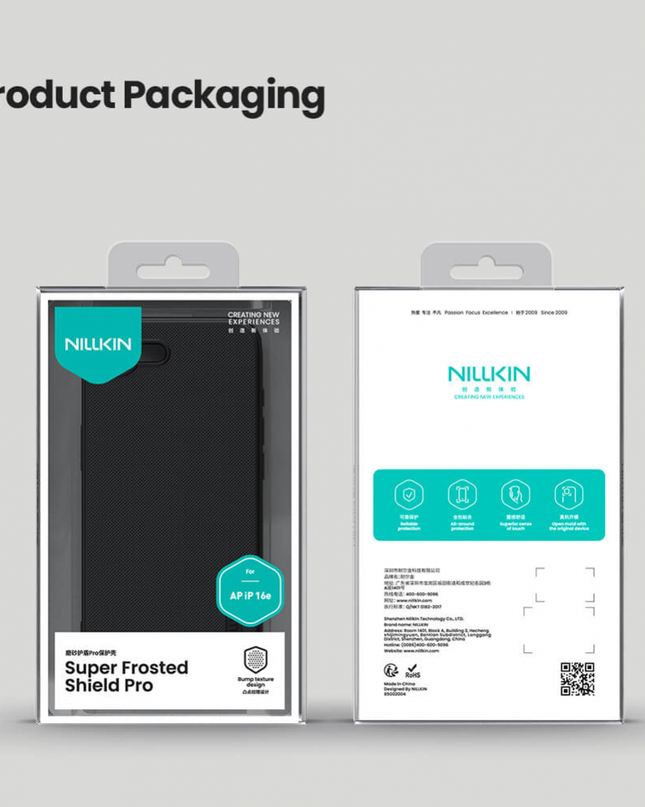 Torbica Nillkin Scrub Pro za iPhone 16e 6.1 crna