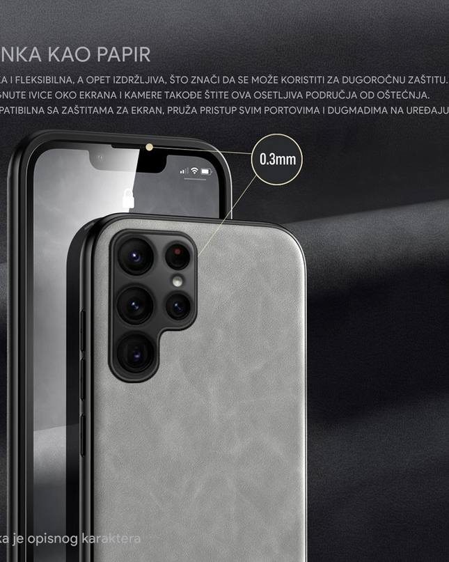 Maska OLGE za Honor Magic 6 Lite siva
