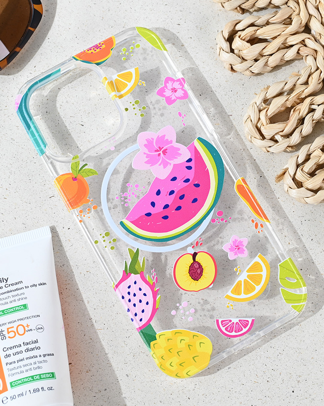 Torbica Print Magsafe za iPhone 15 Pro Max 6.7 Summer Fruits
