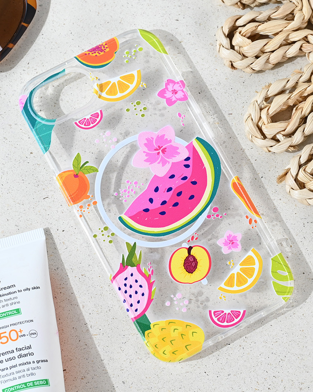 Torbica Print Magsafe za iPhone 16e 6.1 Summer Fruits