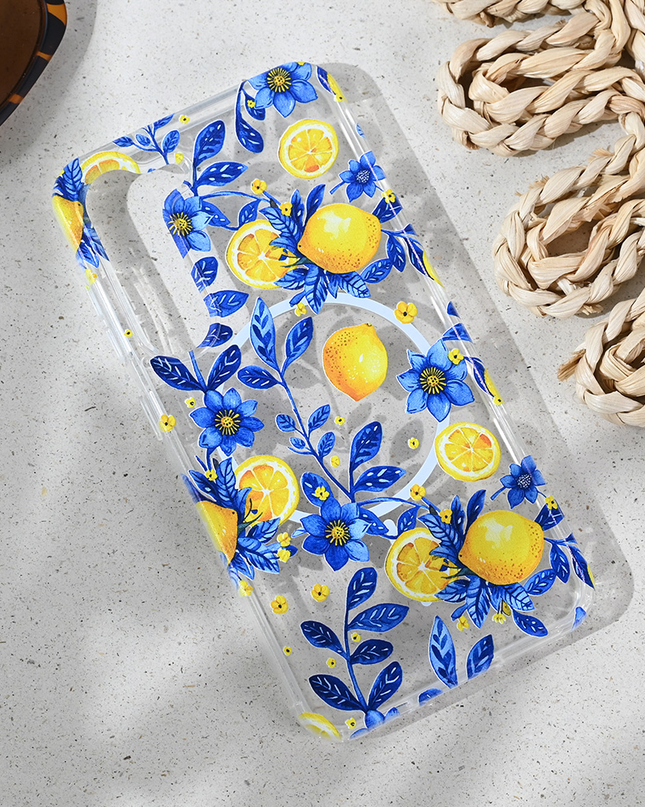 Torbica Print Magsafe za Samsung S911B Galaxy S23 Mediteran Lemon