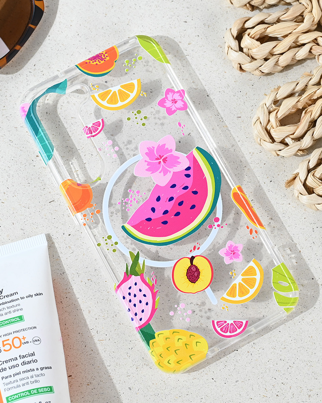 Torbica Print Magsafe za Samsung S911B Galaxy S23 Summer Fruits
