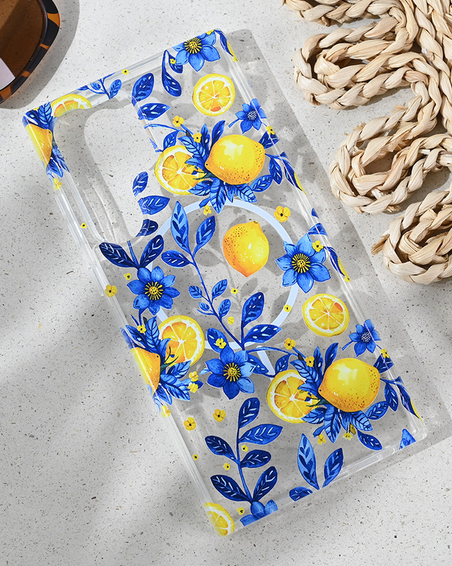 Torbica Print Magsafe za Samsung S918B Galaxy S23 Ultra Mediteran Lemon