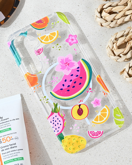 Torbica Print Magsafe za Samsung S921B Galaxy S24 Summer Fruits