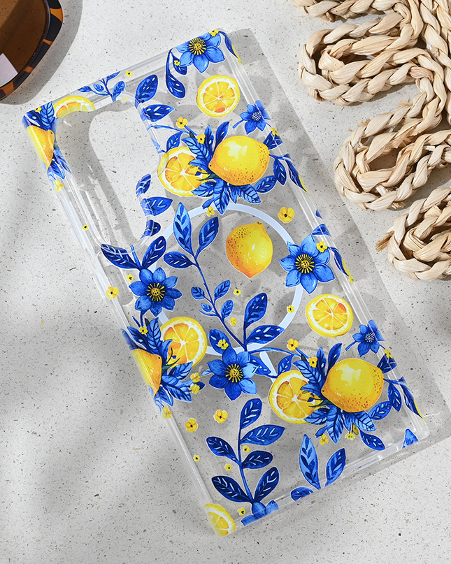 Torbica Print Magsafe za Samsung S928B Galaxy S24 Ultra Mediteran Lemon