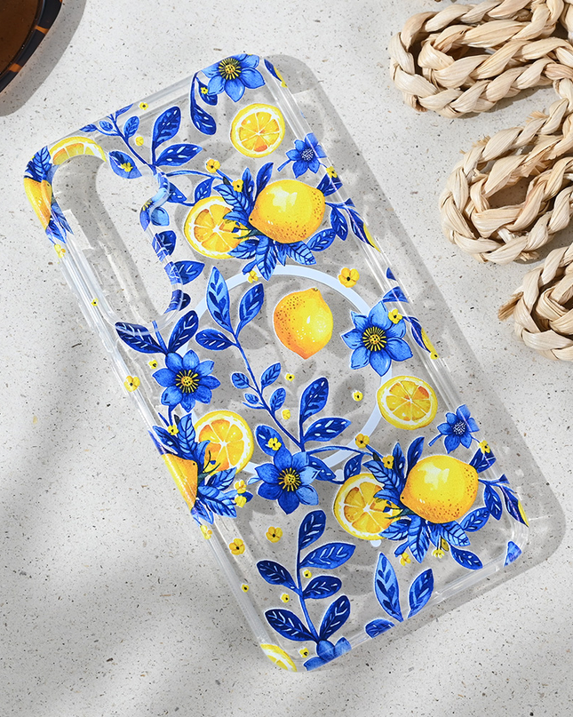Torbica Print Magsafe za Samsung S931B Galaxy S25 Mediteran Lemon