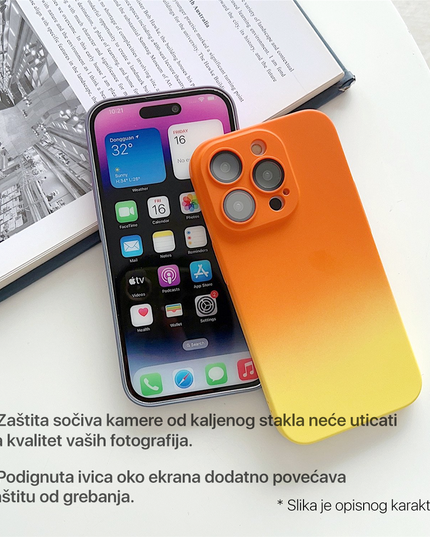 Maska Rainbow Spring za Xiaomi Redmi Note 12 Pro 5G (EU) narandzasto zuta