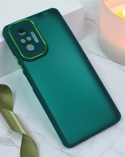 Torbica Shining Camera za Xiaomi Redmi Note 10 Pro/Note 10 Pro Max tamno zelena