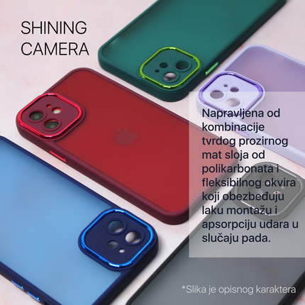 Torbica Shining Camera za Samsung A356B Galaxy A35 5G crna