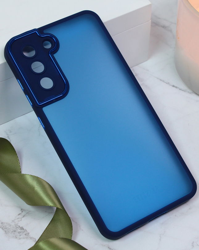 Torbica Shining Camera za Samsung G990B Galaxy S21 FE plava