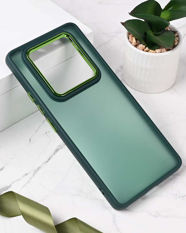 Torbica Shining Camera za Xiaomi Redmi Note 14 Pro 4G tamno zelena