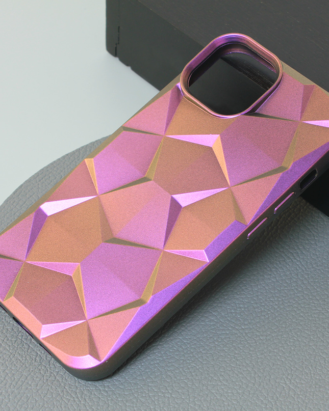 Torbica Shiny Diamond za iPhone 13 6.1 ljubicasta