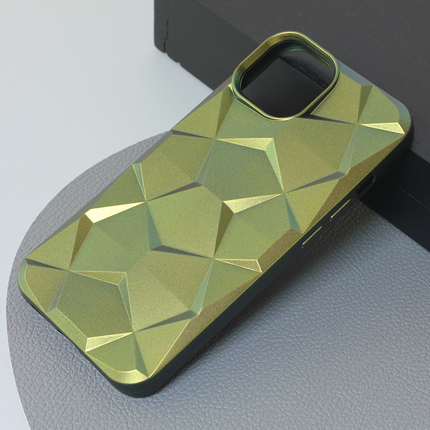 Torbica Shiny Diamond za iPhone 14 6.1 maslinasto