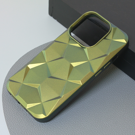 Torbica Shiny Diamond za iPhone 14 Pro 6.1 maslinasto