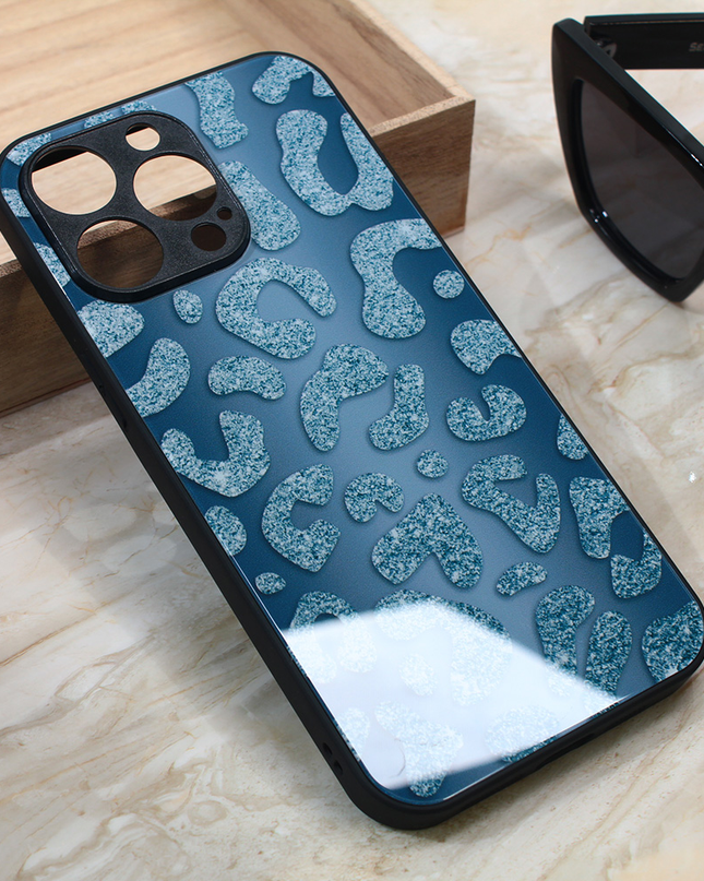Torbica Shiny glass za iPhone 13 Pro Max 6.7 plava