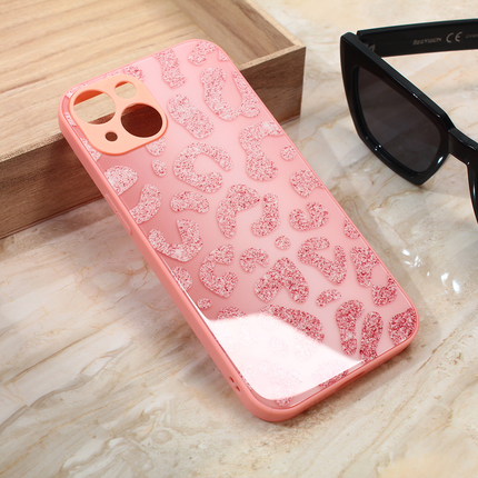 Torbica Shiny glass za iPhone 14 6.1 roza
