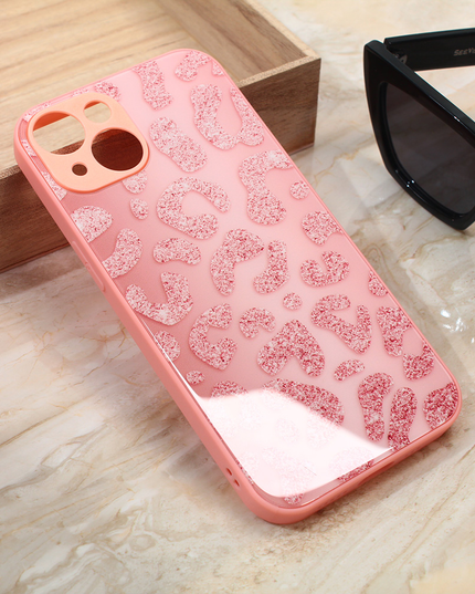 Torbica Shiny glass za iPhone 14 6.1 roza