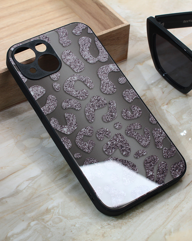Torbica Shiny glass za iPhone 14 6.1 siva