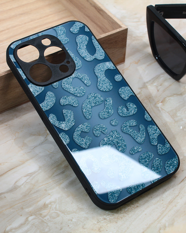 Torbica Shiny glass za iPhone 14 Pro 6.1 plava