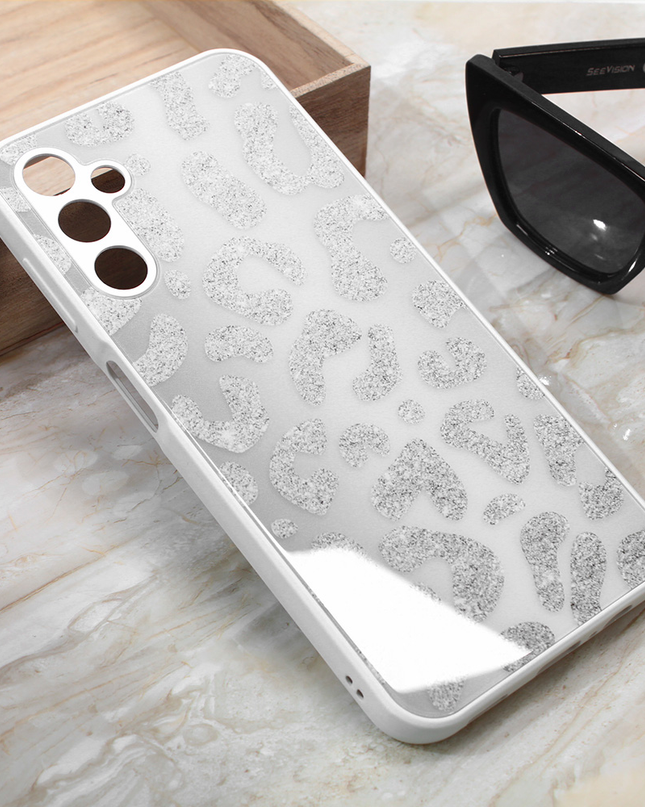 Torbica Shiny glass za Samsung A245F Galaxy A24 4G bela