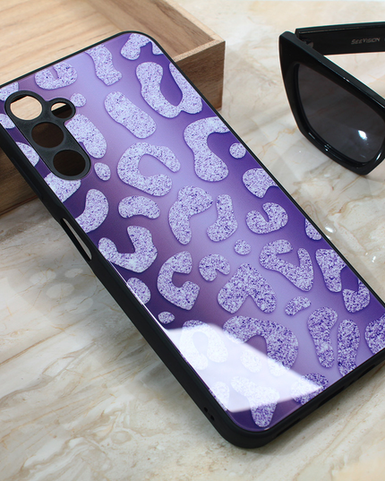 Torbica Shiny glass za Samsung A245F Galaxy A24 4G ljubicasta