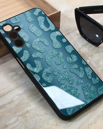 Torbica Shiny glass za Samsung A245F Galaxy A24 4G plava