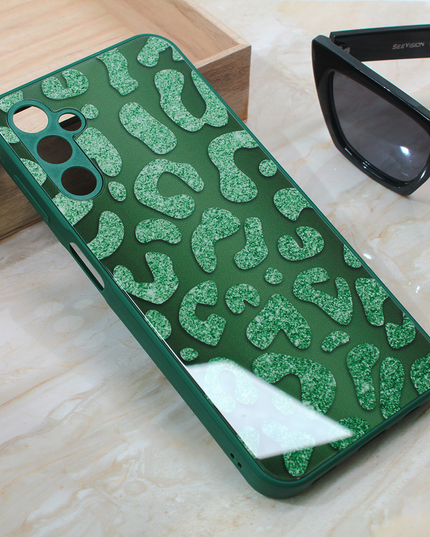 Torbica Shiny glass za Samsung A245F Galaxy A24 4G zelena