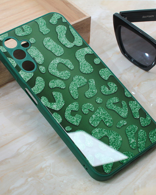 Torbica Shiny glass za Samsung A245F Galaxy A24 4G zelena