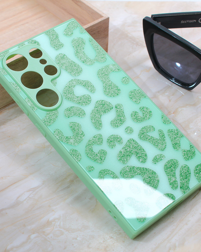 Torbica Shiny glass za Samsung S928B Galaxy S24 Ultra svetlo zelena