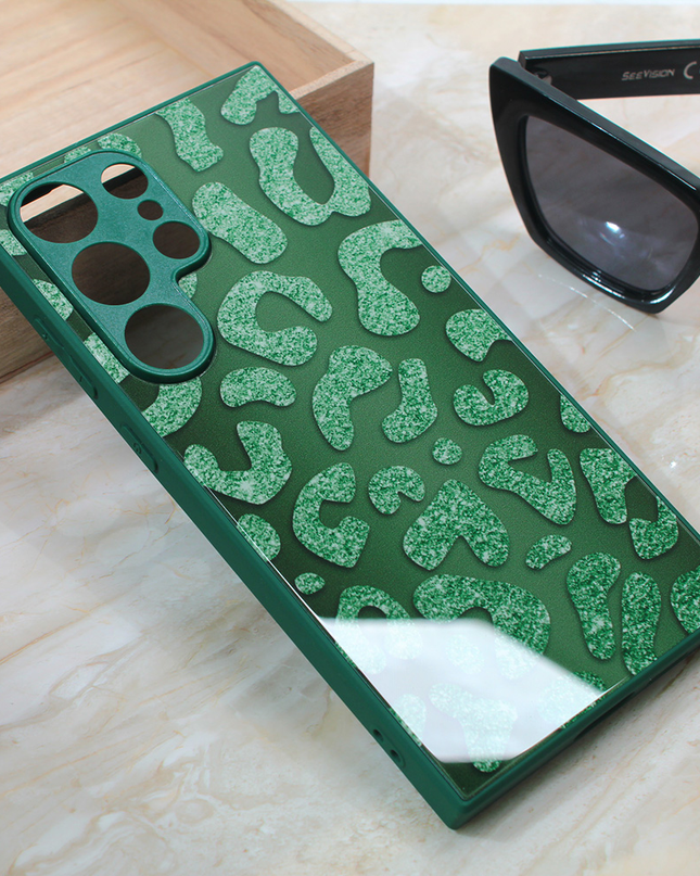 Torbica Shiny glass za Samsung S928B Galaxy S24 Ultra zelena