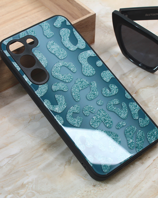 Torbica Shiny glass za Samsung S911B Galaxy S23 plava